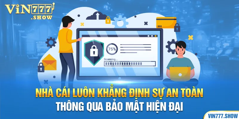 Nhà cái luôn khẳng định sự an toàn thông qua bảo mật hiện đại 